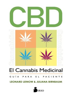 cover image of CBD. El cannabis medicinal